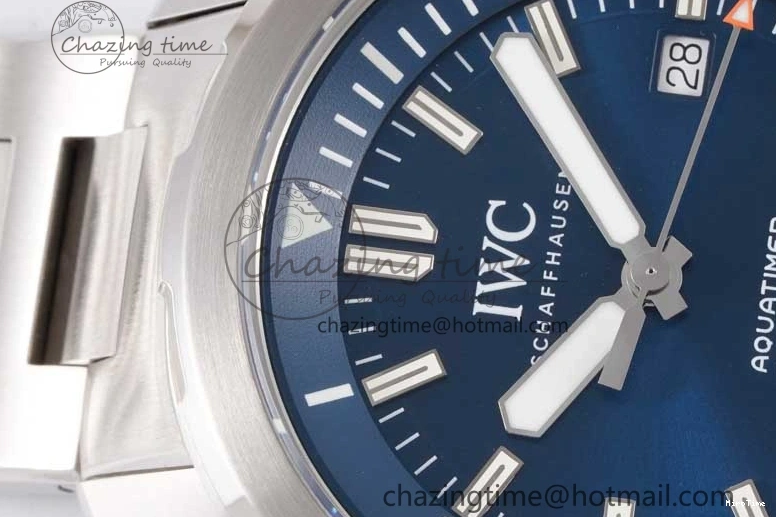 MIROTIME 0131 Versatile Aquatimer SS IW3290 V6SF 1:1 Best Edition Blue Dial on SS Bracelet A 7031